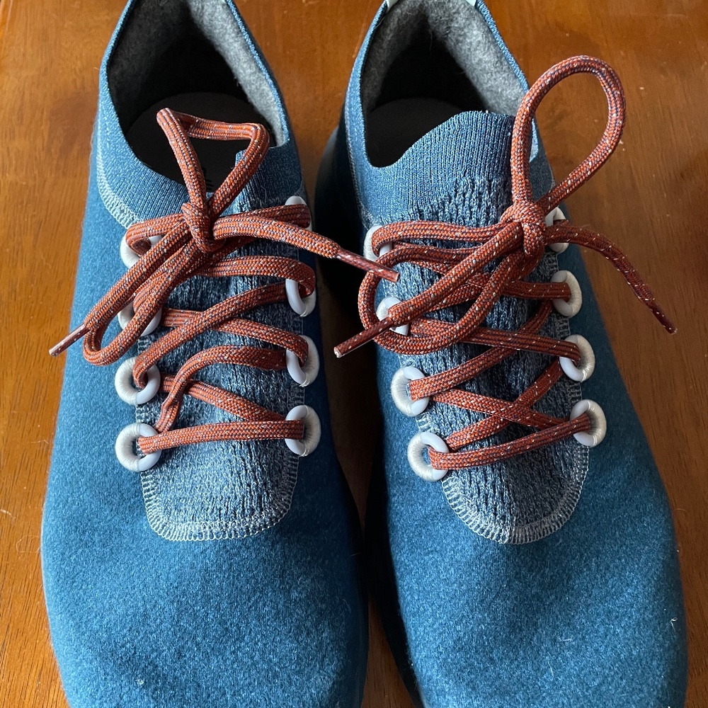 Allbirds Men's Wool Dasher Mizzles, Size 14, Blue